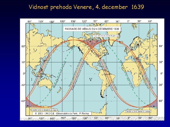 Vidnost prehoda Venere, 4. december 1639 