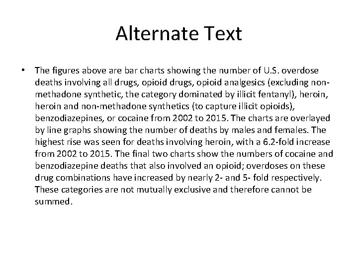 Alternate Text • The figures above are bar charts showing the number of U.