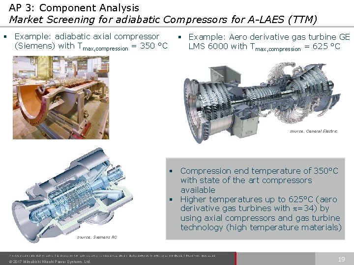 AP 3: Component Analysis Market Screening for adiabatic Compressors for A-LAES (TTM) § Example: