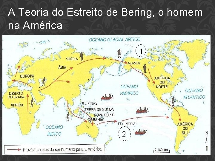 A Teoria do Estreito de Bering, o homem na América 