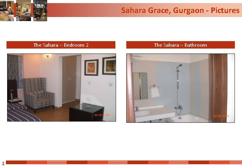 Sahara Grace, Gurgaon - Pictures The Sahara – Bedroom 2 1 The Sahara –