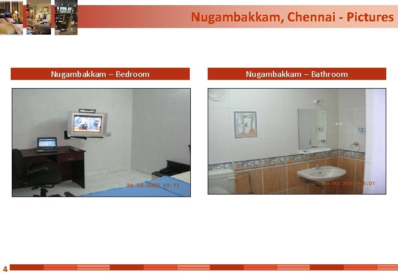 Nugambakkam, Chennai - Pictures Nugambakkam – Bedroom 4 Nugambakkam – Bathroom 