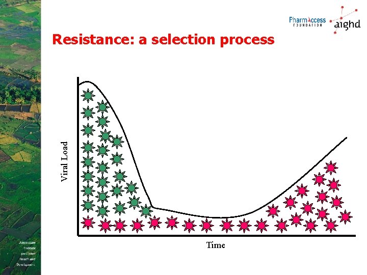 Viral Load Resistance: a selection process Time 