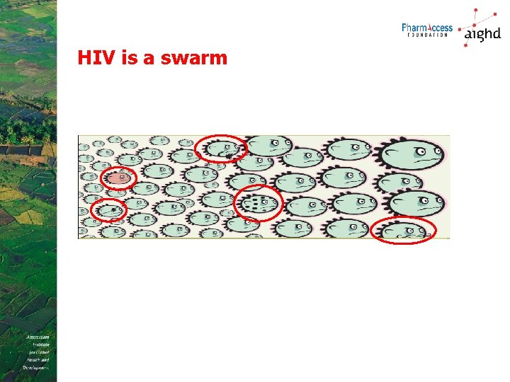HIV is a swarm 