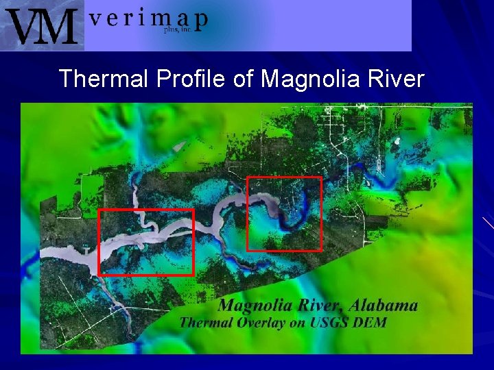 Thermal Profile of Magnolia River 