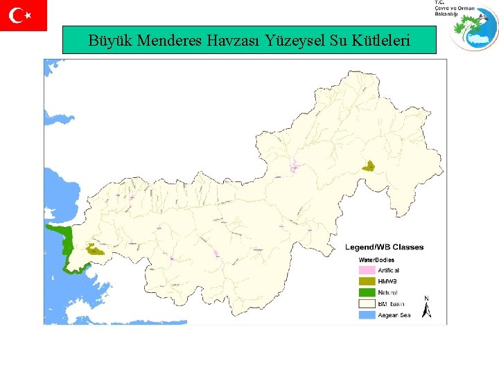 Büyük Menderes Havzası Yüzeysel Su Kütleleri 