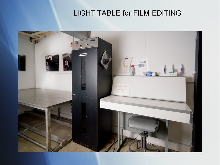 LIGHT TABLE for FILM EDITING 