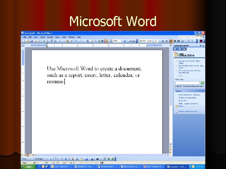 Microsoft Word 