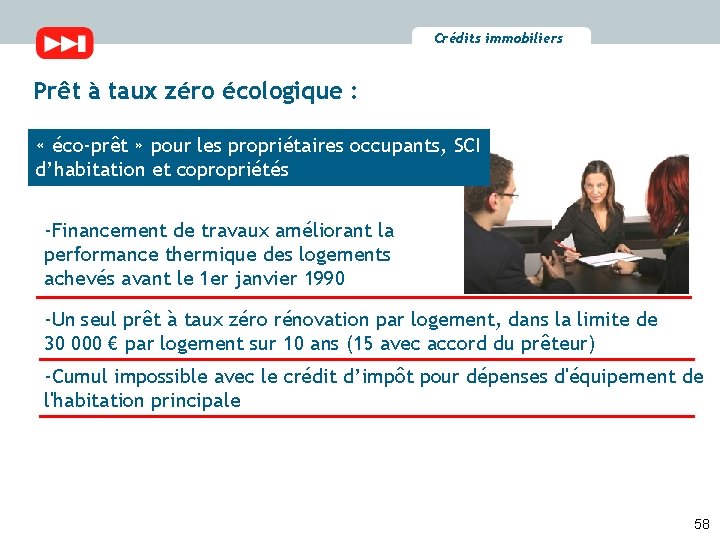 Crédits immobiliers Prêt à taux zéro écologique : « éco-prêt » pour les propriétaires