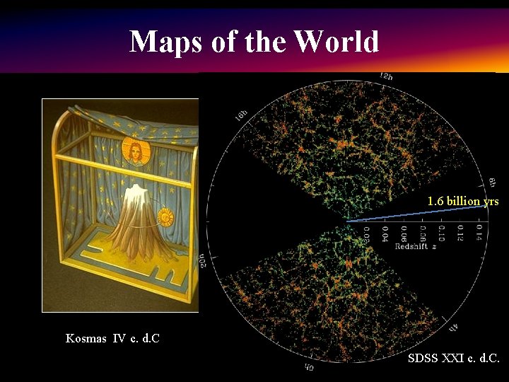 Maps of the World 1. 6 billion yrs Kosmas IV c. d. C. Venice