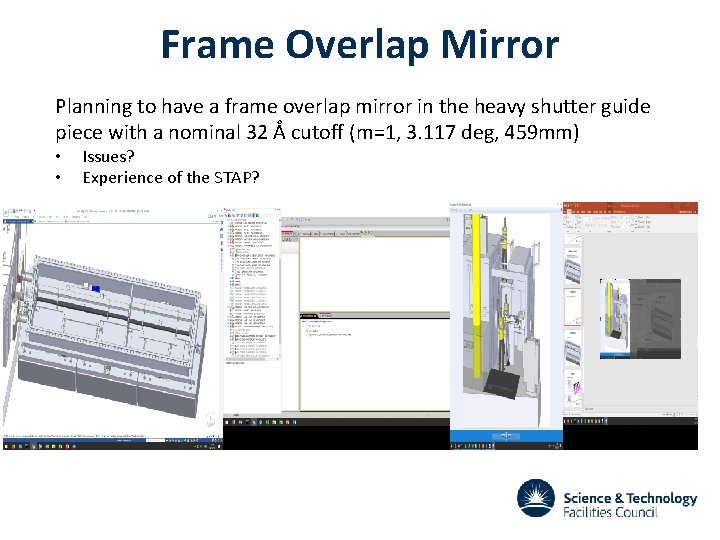 Frame Overlap Mirror Planning to have a frame overlap mirror in the heavy shutter