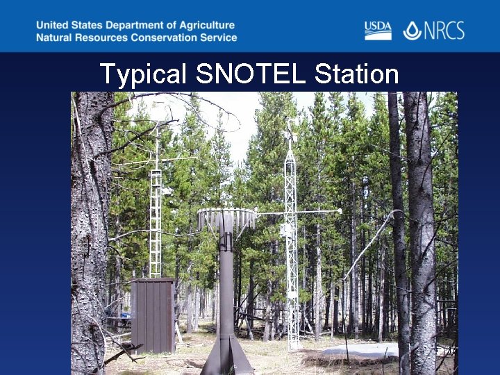 Typical SNOTEL Station 16 