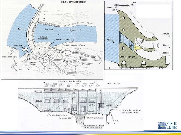 PRESENTATION : caractéristiques ELEVATION AMONT 