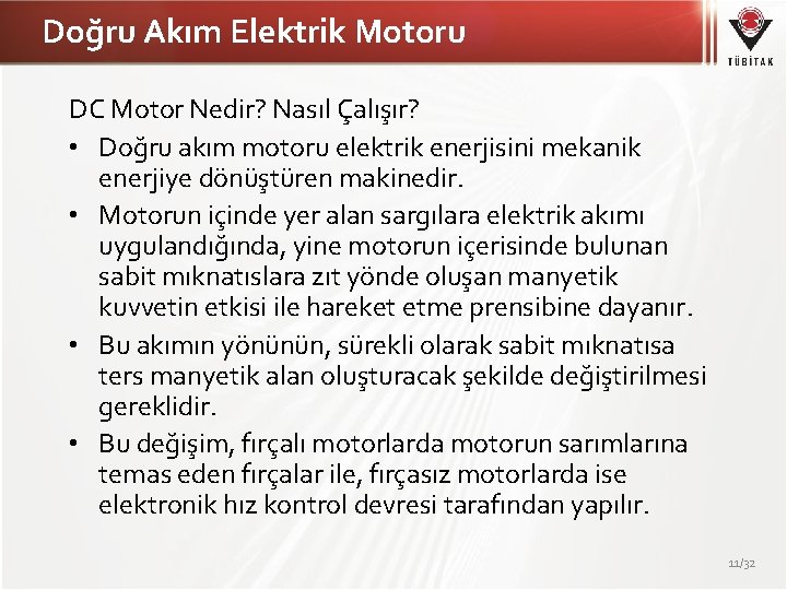 Doğru Akım Elektrik Motoru DC Motor Nedir? Nasıl Çalışır? • Doğru akım motoru elektrik