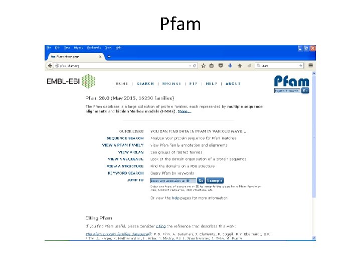 Pfam 