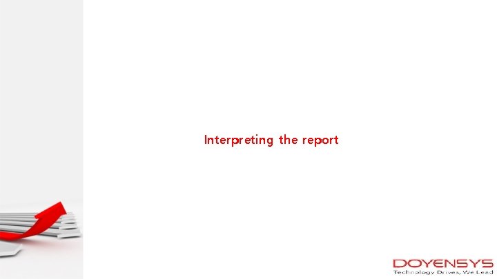 Interpreting the report 