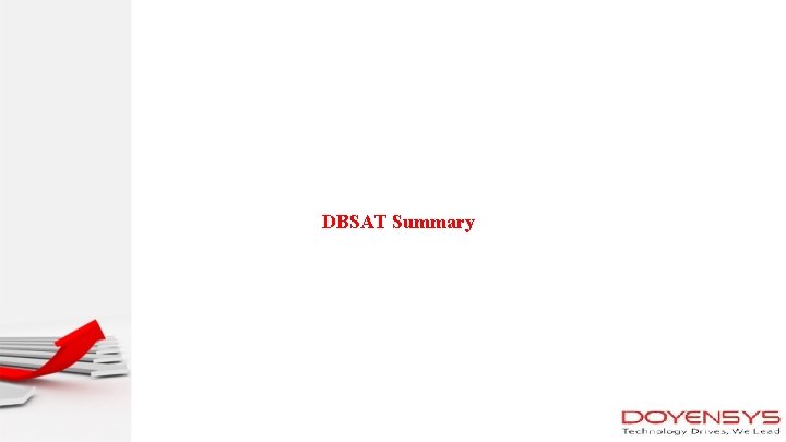 DBSAT Summary 