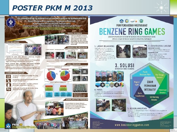 POSTER PKM M 2013 Emas Perunggu 