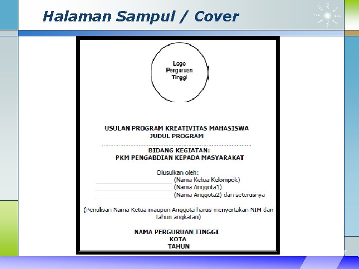 Halaman Sampul / Cover 