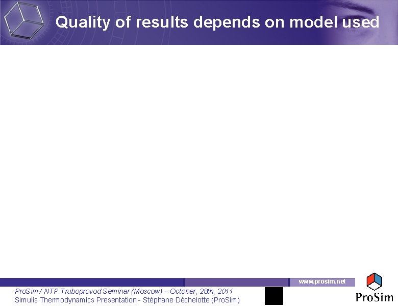 Simulis Thermodynamics Mixture properties and fluid phase equilibria