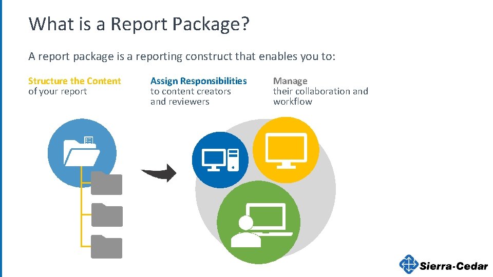What is a Report Package? A report package is a reporting construct that enables