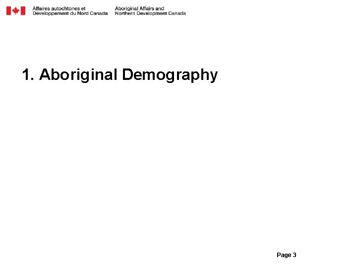 1. Aboriginal Demography Page 3 