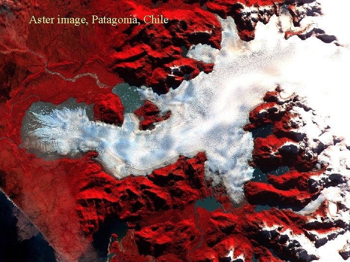 Aster image, Patagonia, Chile 