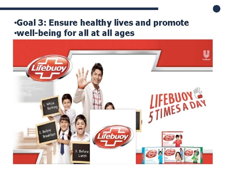  • • Goal 3: Ensure healthy lives and promote • well-being for all