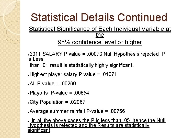 The Determinants of Major League Baseball Attendance Numbers