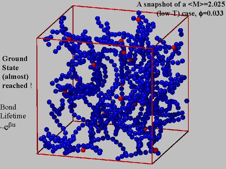 A snapshot of a <M>=2. 025 (low T) case, f=0. 033 Ground State (almost)