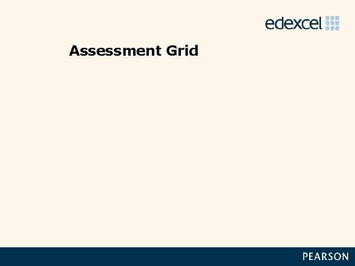 Assessment Grid 