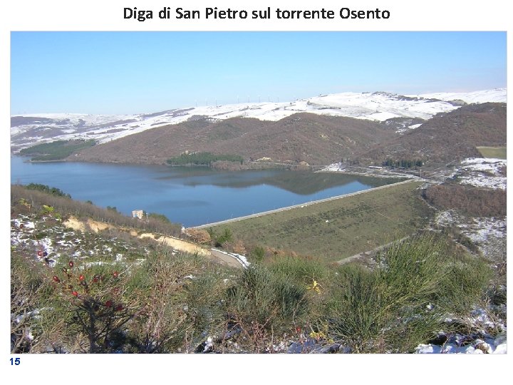 Diga di San Pietro sul torrente Osento 15 