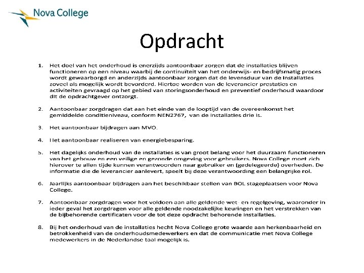 Opdracht 