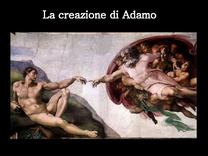 La creazione di Adamo 