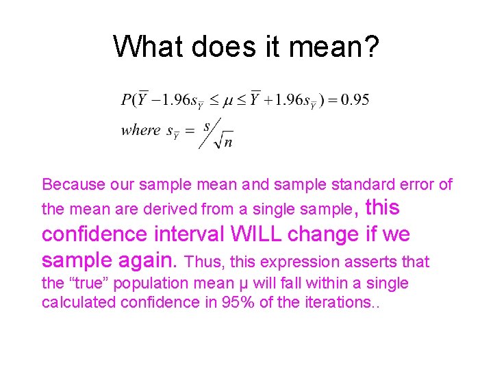 Working with CONFIDENCE and CREDIBLE intervals Standard Normal
