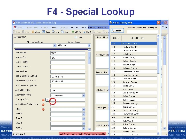 F 4 - Special Lookup 13 F 4 - Special Lookup 13