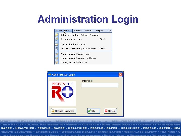 Administration Login 17 Administration Login 17