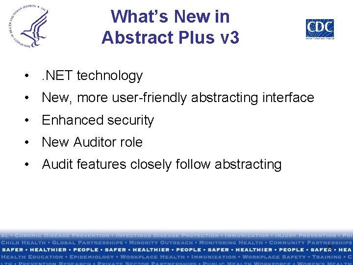 What’s New in Abstract Plus v 3 • . NET technology • New, more What’s New in Abstract Plus v 3 • . NET technology • New, more