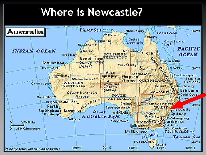 Where is Newcastle? 