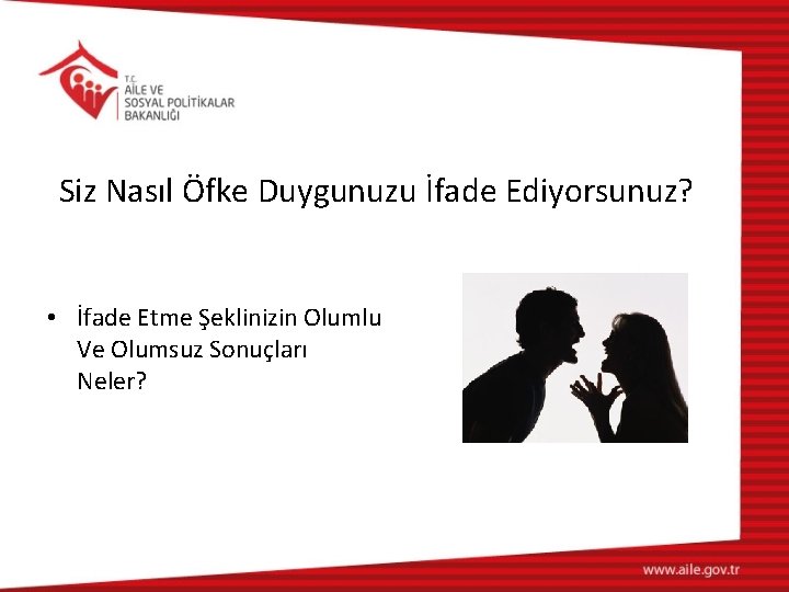 Siz Nasıl Öfke Duygunuzu İfade Ediyorsunuz? • İfade Etme Şeklinizin Olumlu Ve Olumsuz Sonuçları