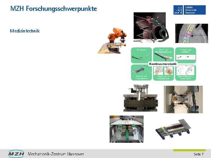 MZH Forschungsschwerpunkte Medizintechnik Seite 7 