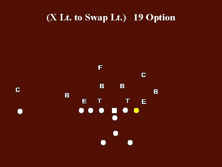 (X Lt. to Swap Lt. ) 19 Option 