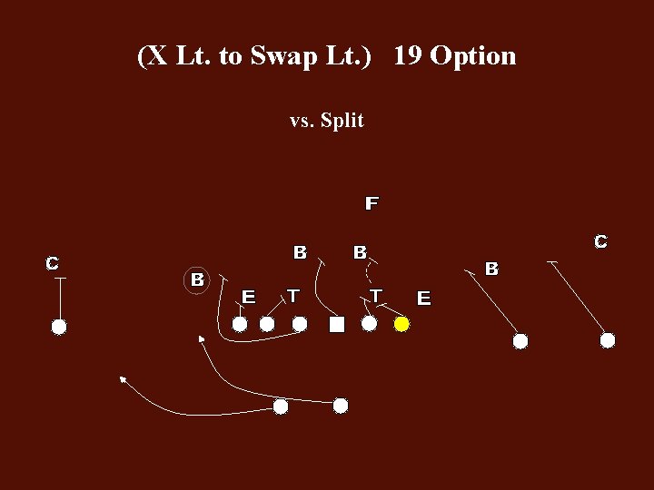 (X Lt. to Swap Lt. ) 19 Option vs. Split 