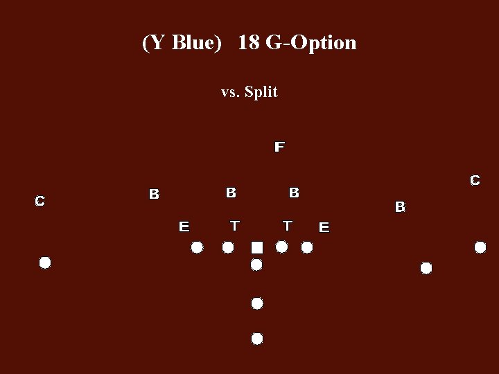 (Y Blue) 18 G-Option vs. Split 