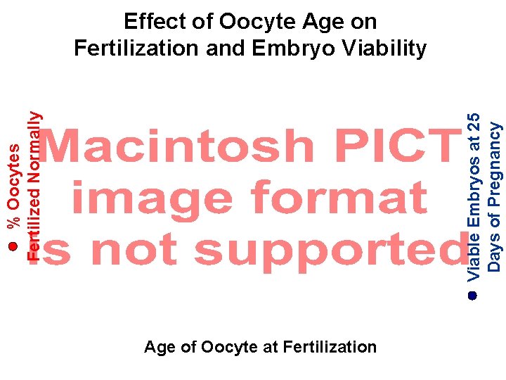 Viable Embryos at 25 Days of Pregnancy % Oocytes Fertilized Normally Effect of Oocyte