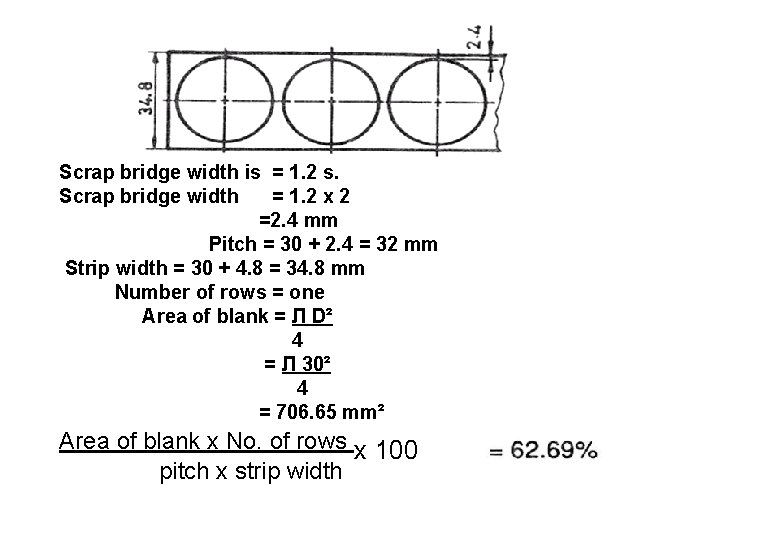Scrap bridge width is = 1. 2 s. Scrap bridge width = 1. 2