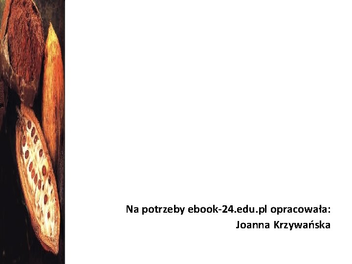  Na potrzeby ebook-24. edu. pl opracowała: Joanna Krzywańska 