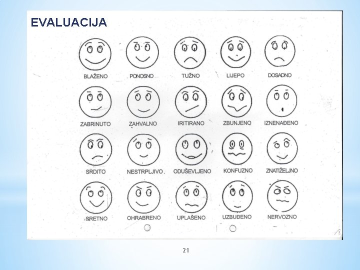 EVALUACIJA 21 