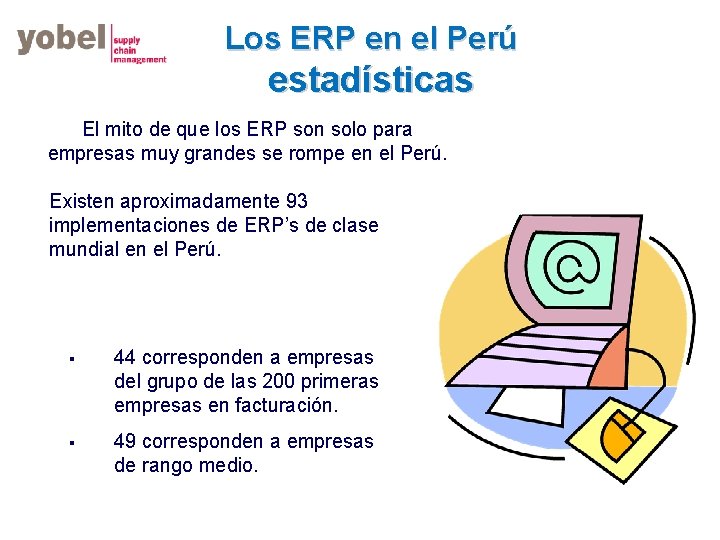 Los ERP en el Perú estadísticas El mito de que los ERP son solo