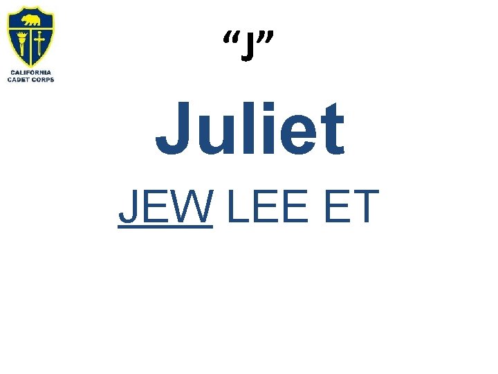“J” Juliet JEW LEE ET 